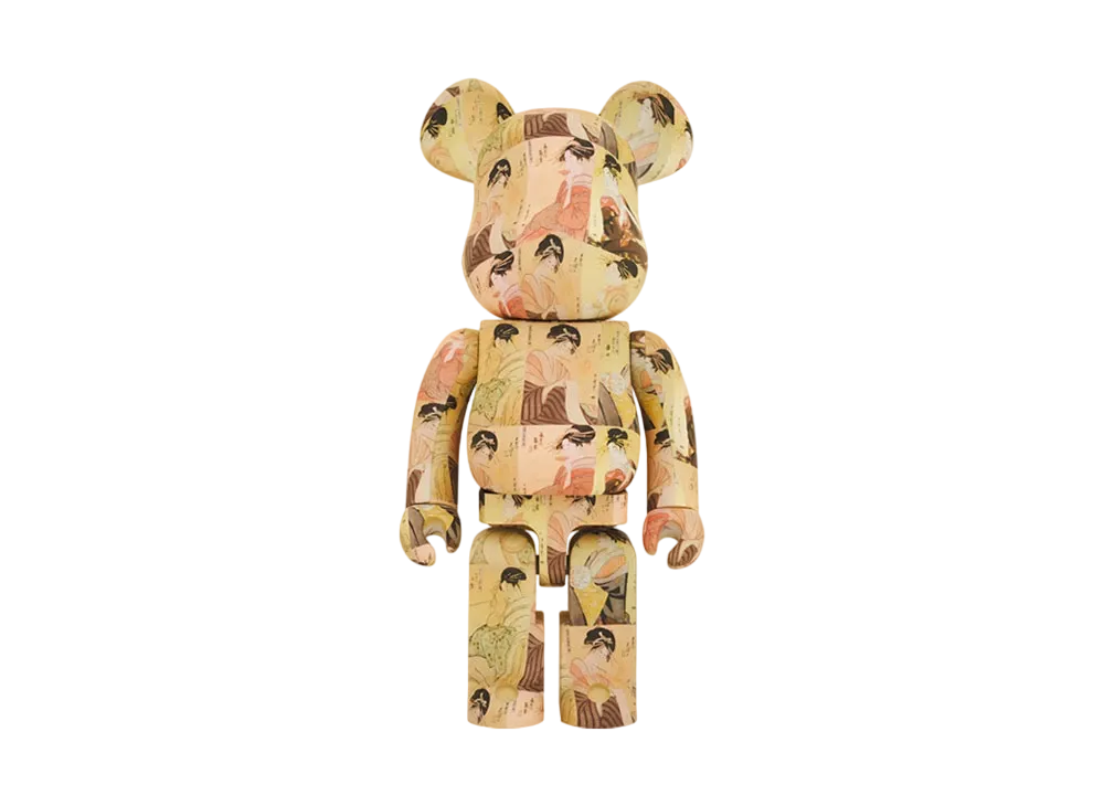 Bearbrick The British Museum KITAGAWA UTAMARO "Tōji zensei bijin-zoroi" 1000%