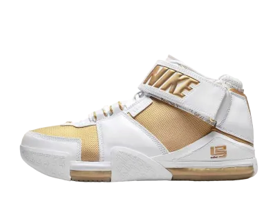 Nike Zoom LeBron 2 "Metallic Gold/White"