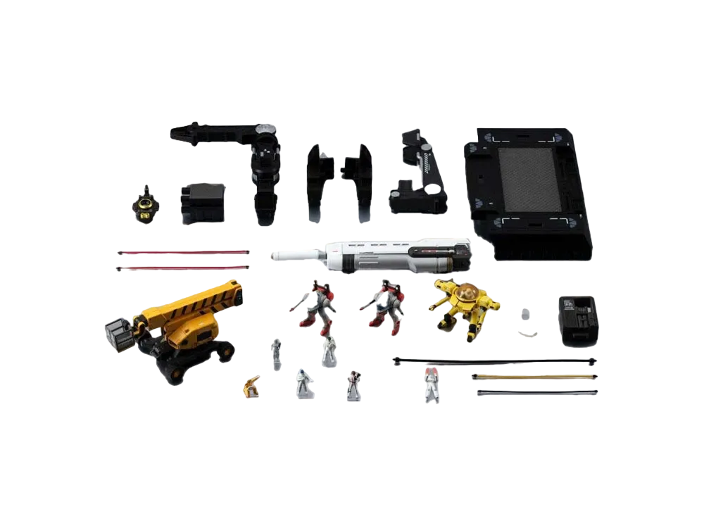 BANDAI "METAL STRUCTURE KAITAI-SHOU-KI" -Mobile Suit Gundam: Char's Counterattack- RX-93 vGUNDAM OPTION PARTS RONDO BELL ENGINEERS