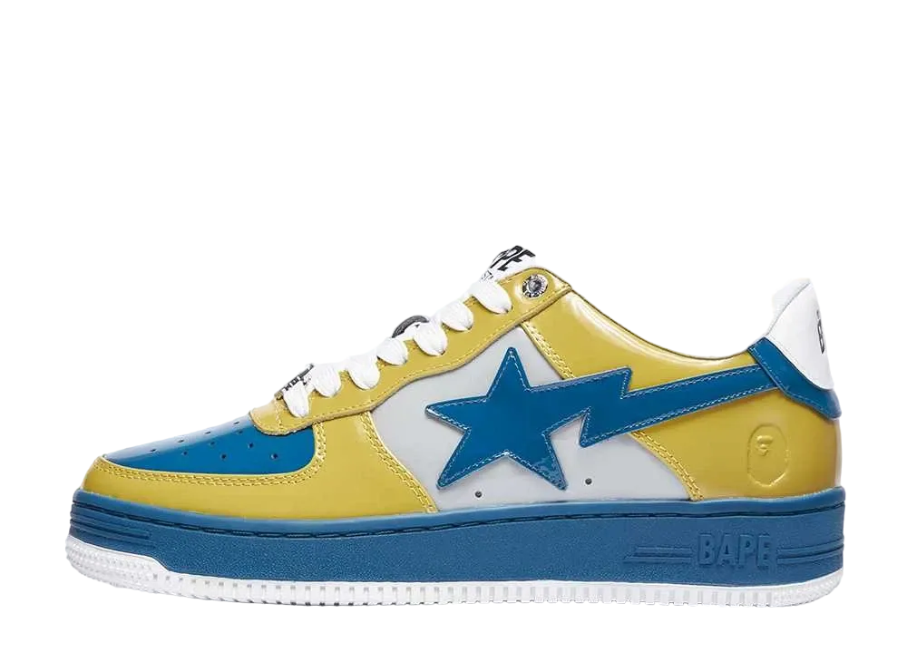 A BATHING APE®︎ BAPE STA "Blue/Yellow"