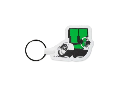 UNDEFEATED U-Man Racing Keychain - 02210 "Green"