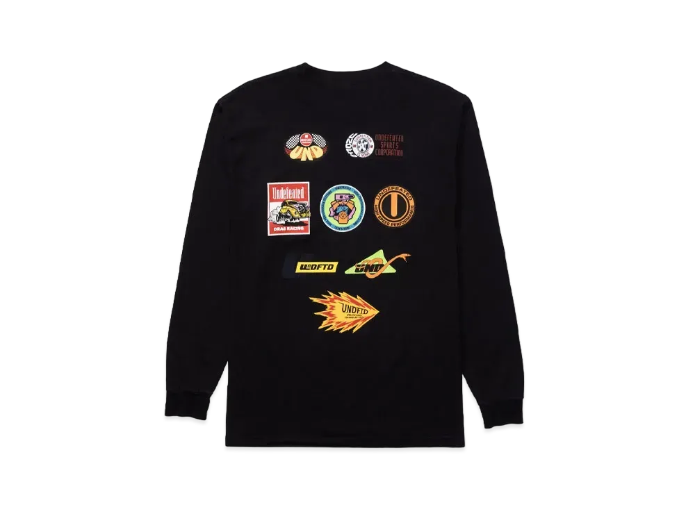 UNDEFEATED Multihitter L/S Tee - 80354 "Black"