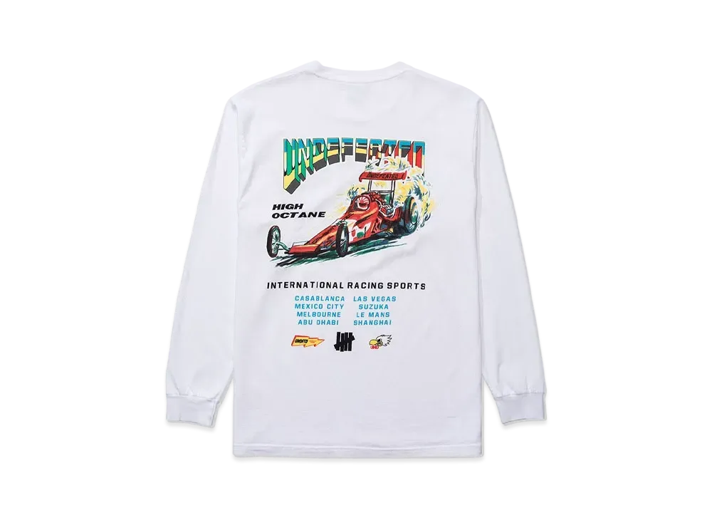 UNDEFEATED High Octane L/S Tee - 80353 "White"