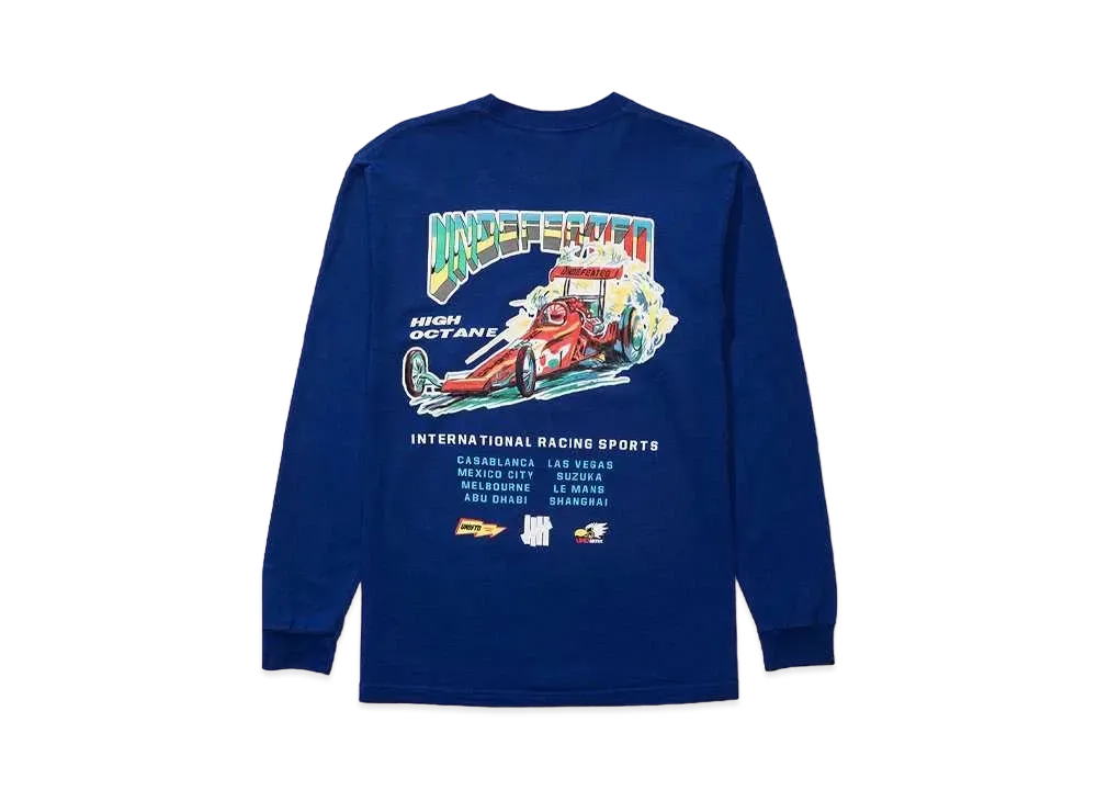 UNDEFEATED High Octane L/S Tee - 80353 "Blue"