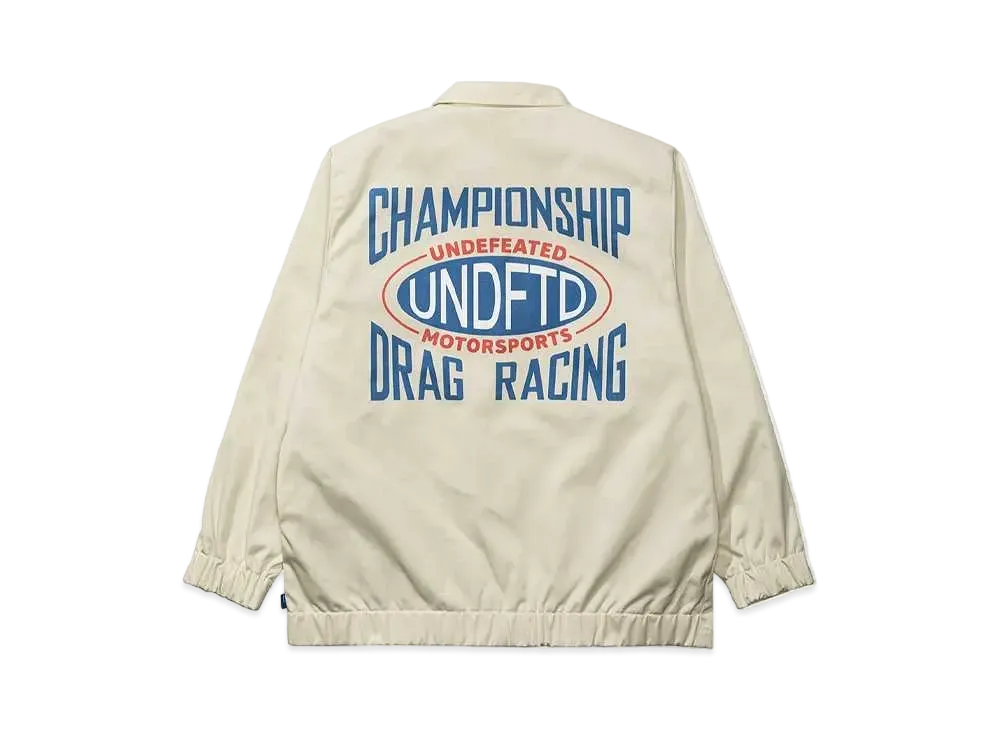 UNDEFEATED Racing Jacket - 40053 "Off White"