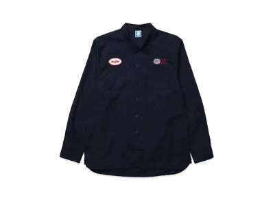 UNDEFEATED L/S Work Shirt - 30007 "Navy"