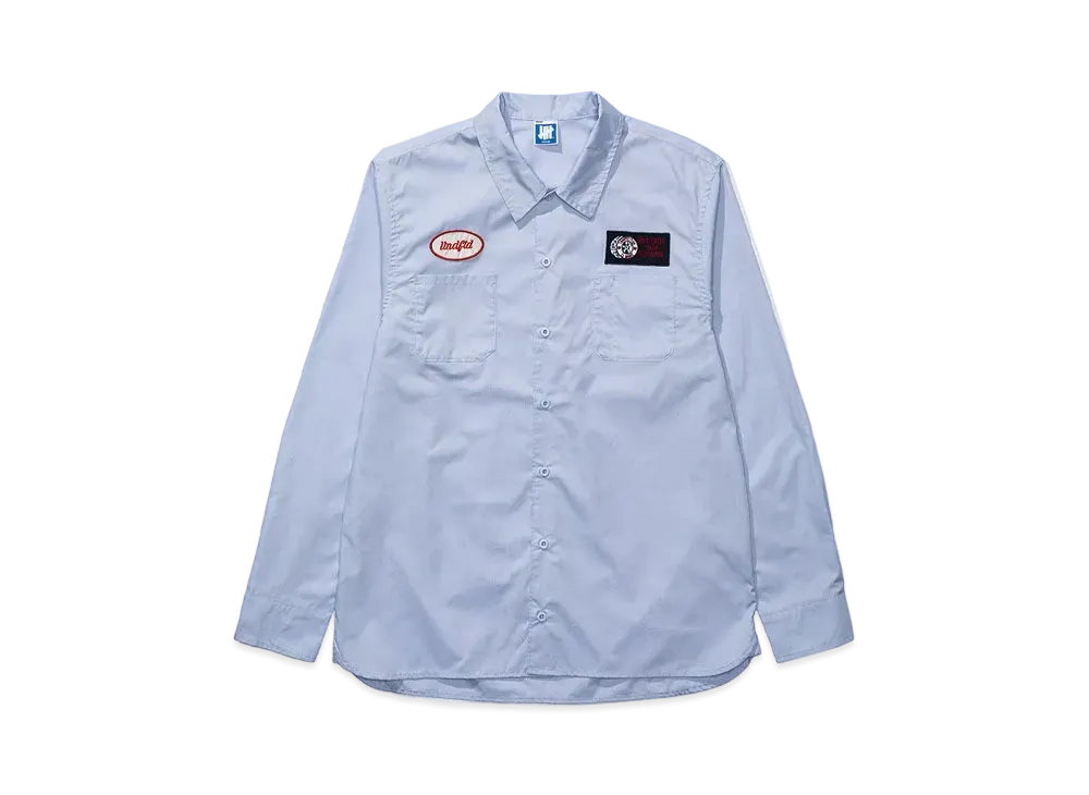 UNDEFEATED L/S Work Shirt - 30007 "Light Blue"