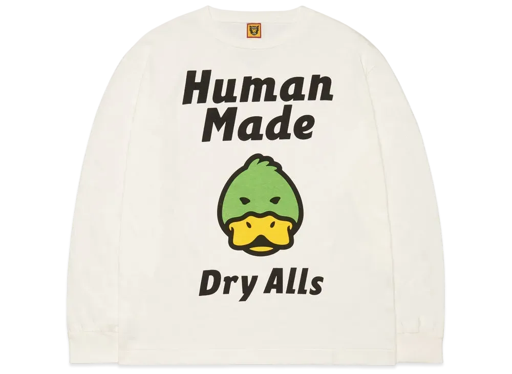 ヒューマン メイド エルエス Tシャツ "ホワイト"