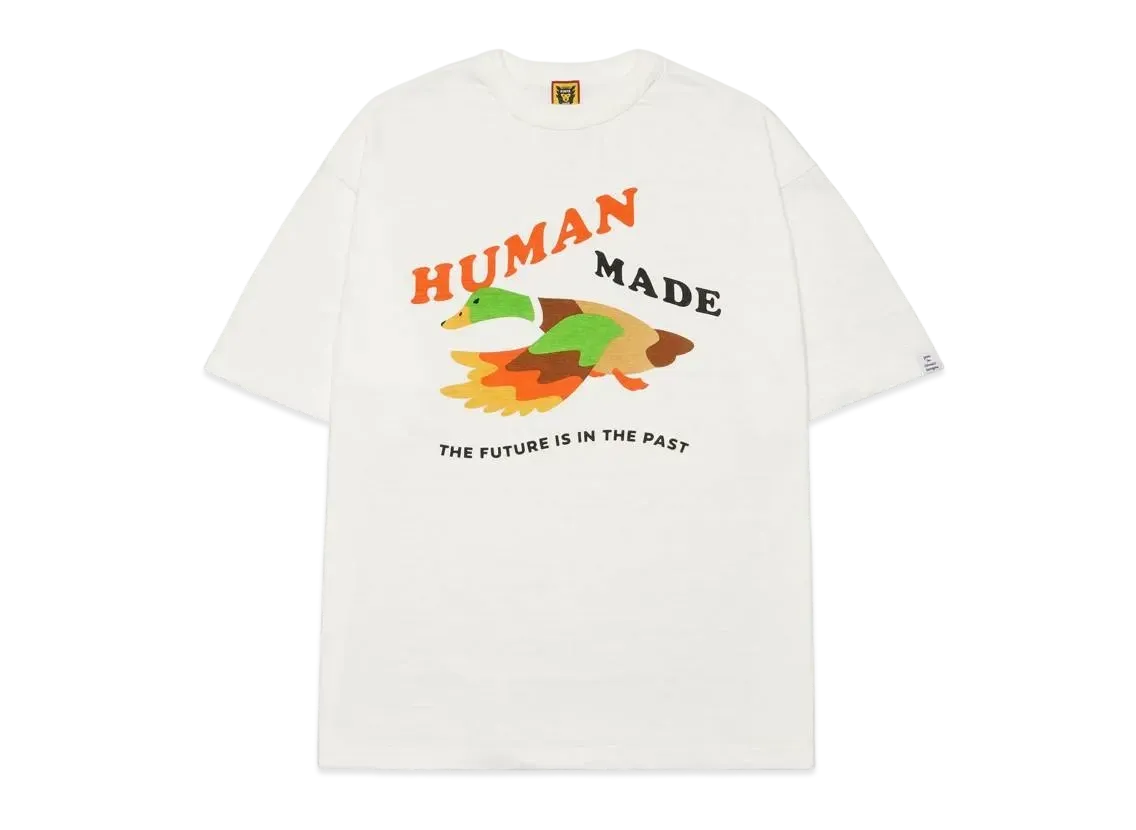 HUMAN MADE FLYING DUCK T-SHIRT "White"