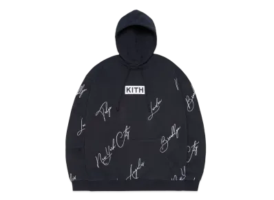 Kith City Script Hoodie "Nocturnal"