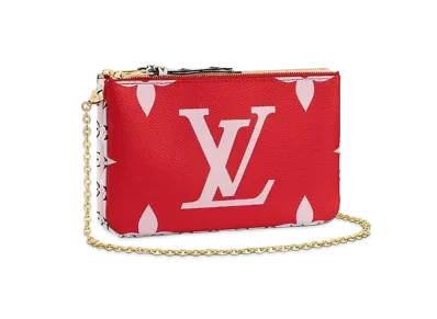 Louis Vuitton Pochette Double Zip Monogram Giant