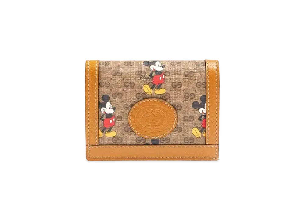 グッチ x ディズニー GGスプリーム ミッキーマウス カードケース 602534 HWUBM 8559