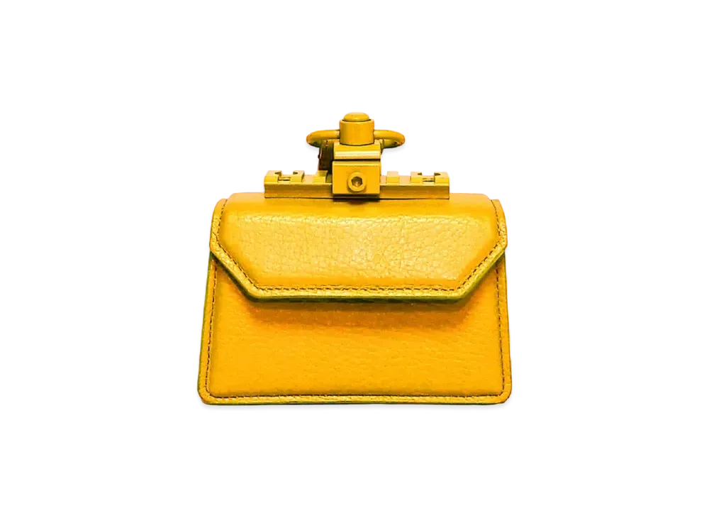 GANIKAWA GIB-01 HAND BAG(S) "YELLOW"