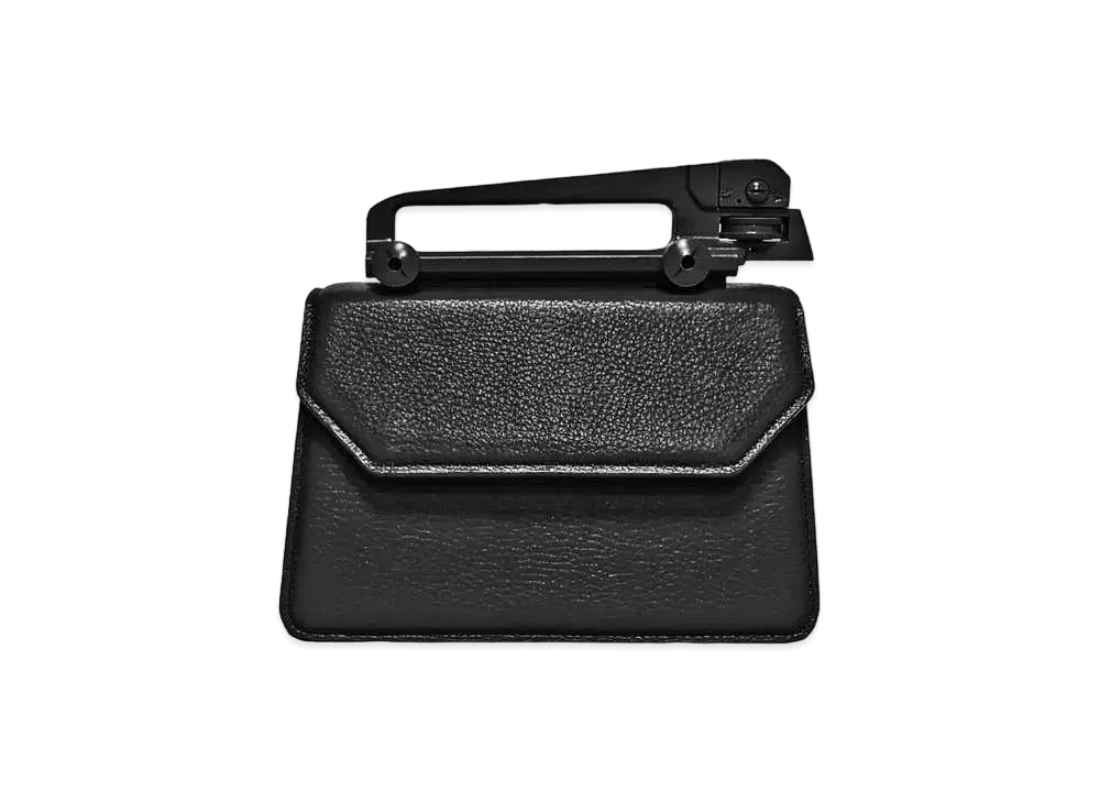 GANIKAWA GIB-01 HAND BAG(L) "BLACK"