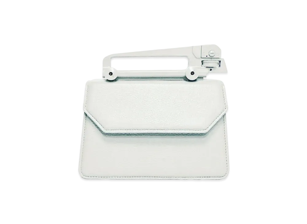 GANIKAWA GIB-01 HAND BAG(L) "WHITE"