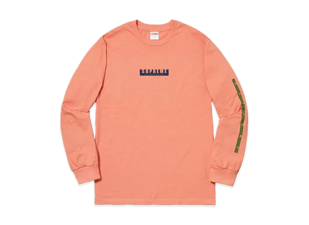 Supreme 1994 L/S Tee "Terra Cotta"