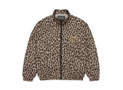 WACKO MARIA Leopard Track Jacket "Beige"