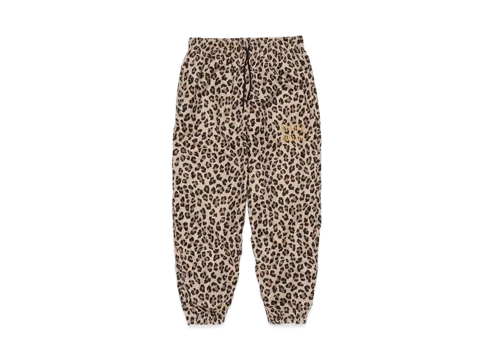 WACKO MARIA Leopard Track Pants "Beige"