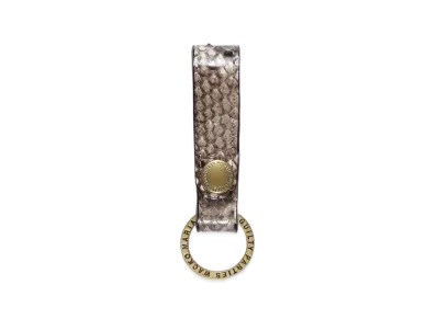 WACKO MARIA Python Leather Key Holder "White"