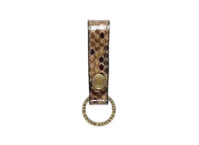 WACKO MARIA Python Leather Key Holder "Beige"
