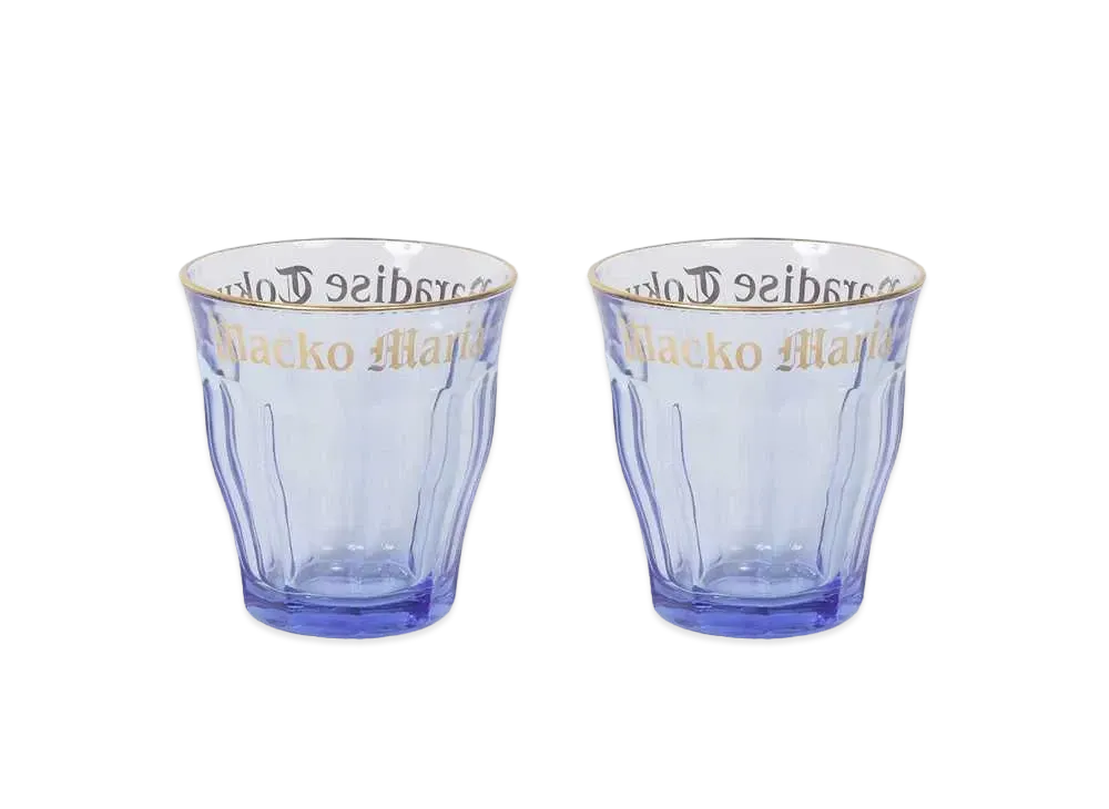 WACKO MARIA Dularex / Glass Cup "Blue"