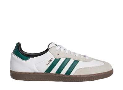 adidas Samba ADV "Footwear White/College Green"