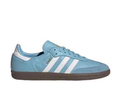 adidas Samba Team "Clear Blue/Footwear White"
