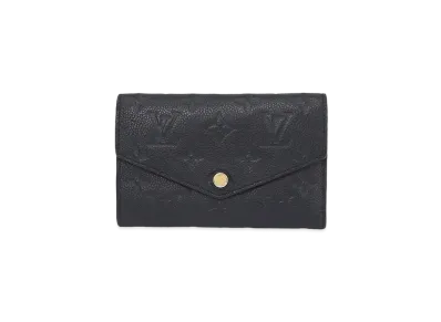 Louis Vuitton Curieux Compact Wallet Monogram Empreinte "Noir"