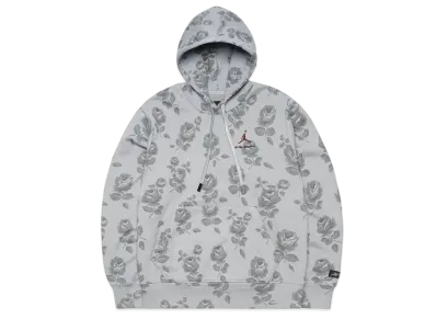 Jordan A ma maniere Allover Print Fleece Hoodie "Obsidian Mist"