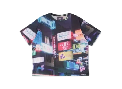 WIND AND SEA x Ghost In The Shell Sac_2045 T Shirt "Neon"