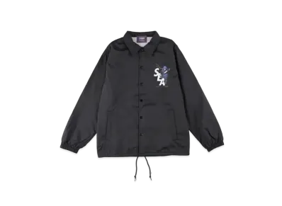 WIND AND SEA x Ghost In The Shell Sac_2045 Coach Jacket "Black"