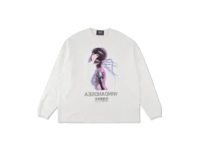 WIND AND SEA x Ghost In The Shell Sac_2045 Reflection L/S T Shirt "White"