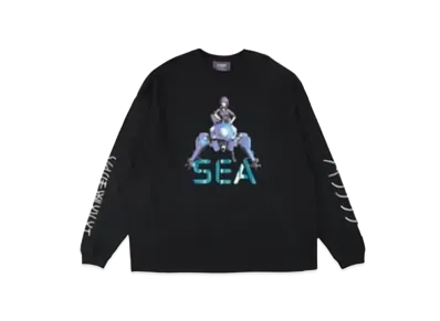 WIND AND SEA x Ghost In The Shell Sac_2045 A32 L/S T Shirt "Black"