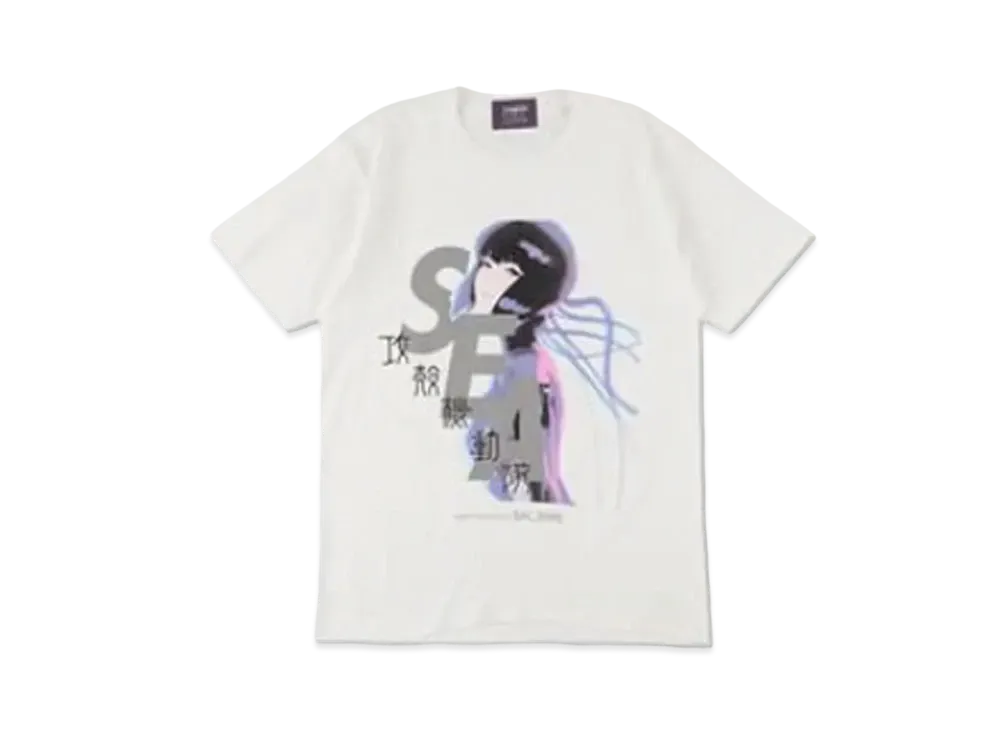 WIND AND SEA x Ghost In The Shell Sac_2045 S_E_A T Shirt "White"