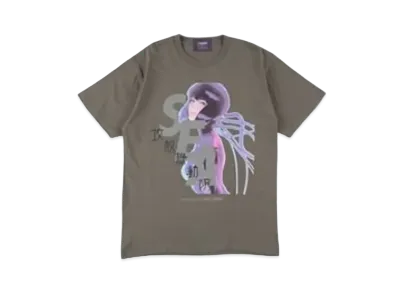 WIND AND SEA x Ghost In The Shell Sac_2045 S_E_A T Shirt "Olive"