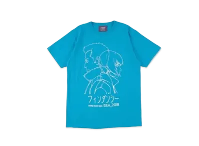 WIND AND SEA x Ghost In The Shell Sac_2045 Aurora T Shirt "Blue"