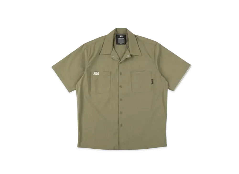 WIND AND SEA x CORDURA Ripstop S/S Shirt "Olive"