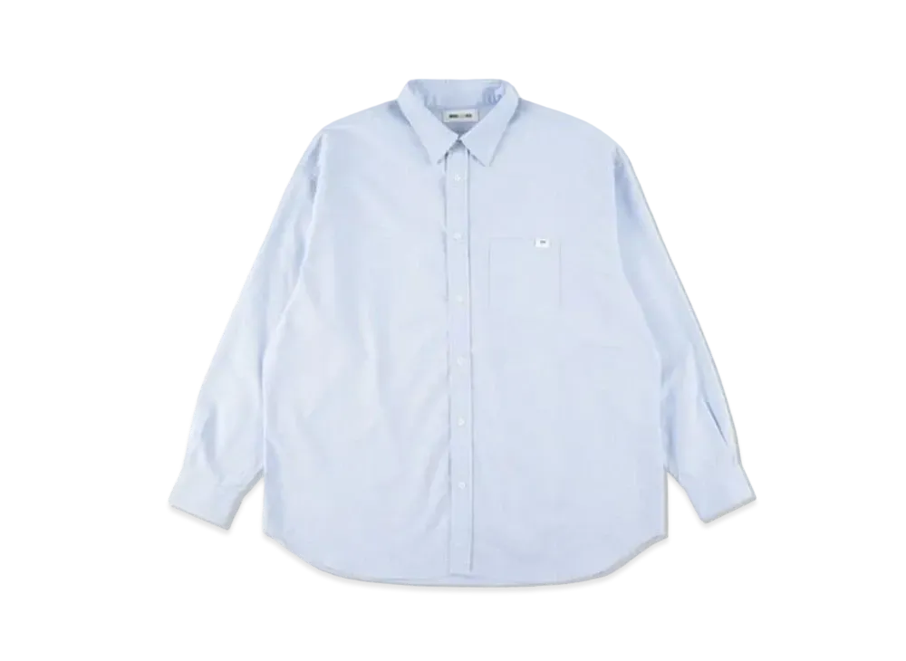 WIND AND SEA Oxford Shirt "Blue"