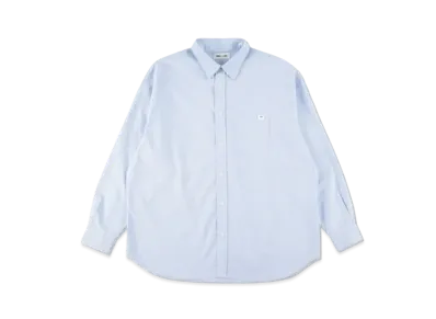 WIND AND SEA Oxford Shirt "Blue"