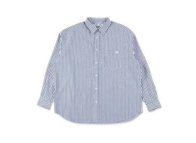 WIND AND SEA Stripe Shirt "Blue"