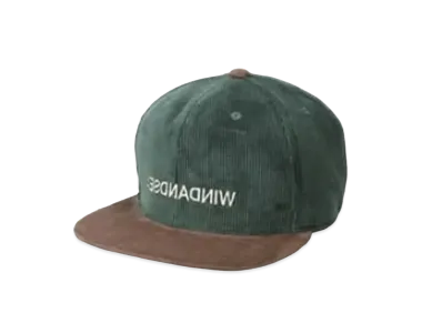 WIND AND SEA Corduroy Cap "Green"