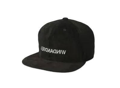 WIND AND SEA Corduroy Cap "Black"