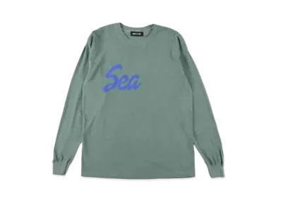 WIND AND SEA WDS (Corner store) L/S Tee "Green"