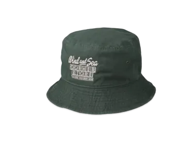 WIND AND SEA WDS (Corner store) Bucket Hat "Green"
