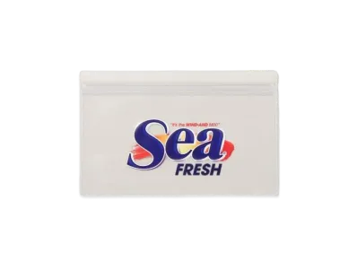 WIND AND SEA WDS (Corner store) Zip Pouch "Clear"
