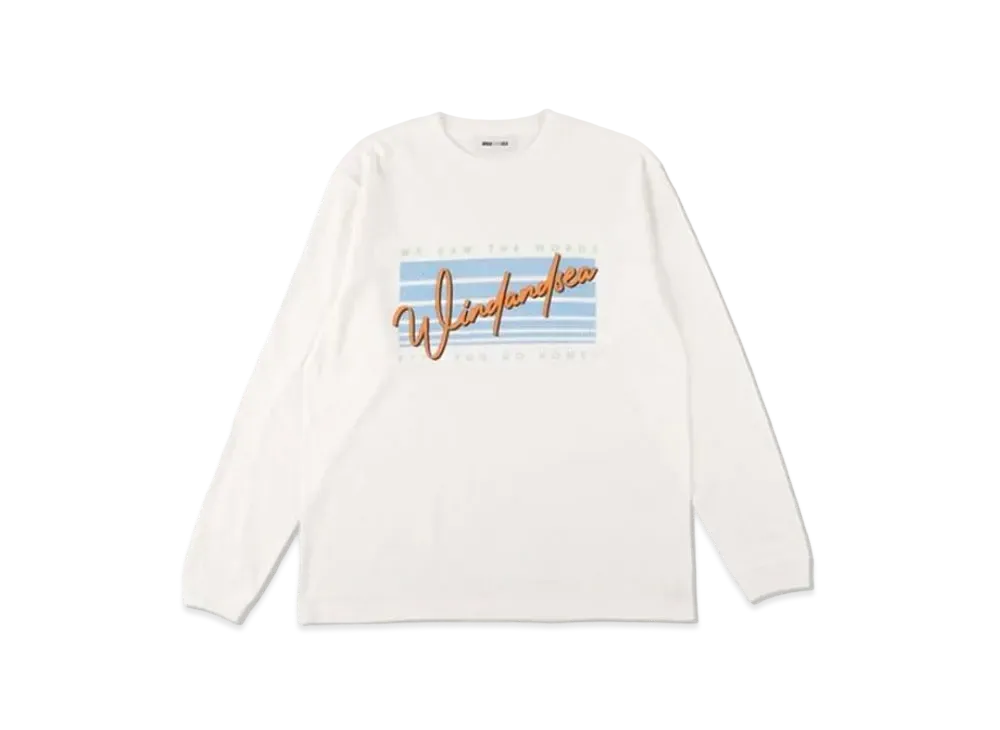 WIND AND SEA SEA Side Jog L/S T Shirt "White"