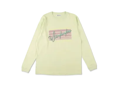 WIND AND SEA SEA Side Jog L/S T Shirt "Lime"