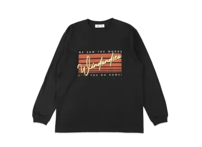 WIND AND SEA SEA Side Jog L/S T Shirt "Black"