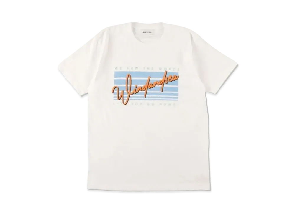 WIND AND SEA SEA Side Jog Tee "White"