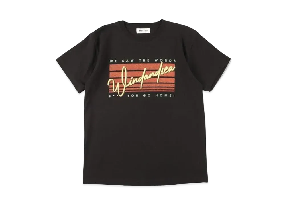 WIND AND SEA SEA Side Jog Tee "Black"